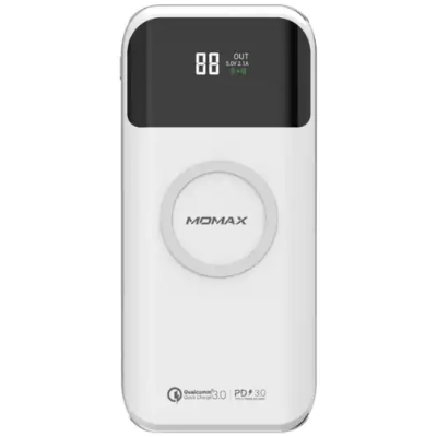 Momax Q.Power Air2+ External Battery Pack 20000mAh - White IP92W