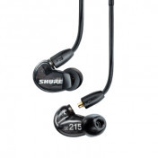 Shure AONIC 215 Sound Isolating In-ear Earphones – Black SE215DYBK+UNI-A
