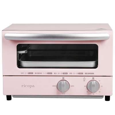 IRIS OHYAMA Ricopa EOT-R021 Mini Oven Pink