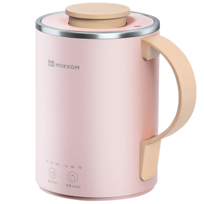 Mokkom Multi-function Universal Electric Cooking Cup (updated version) MK-387 Pink