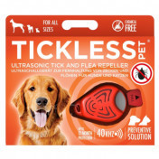 TICKLESS Ultrasonic Ticks & Fleas Repellent - Orange