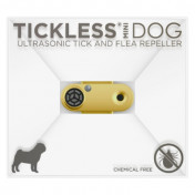 TICKLESS Mini Ultrasonic Tick and Flea Repeller for Dogs - Gold