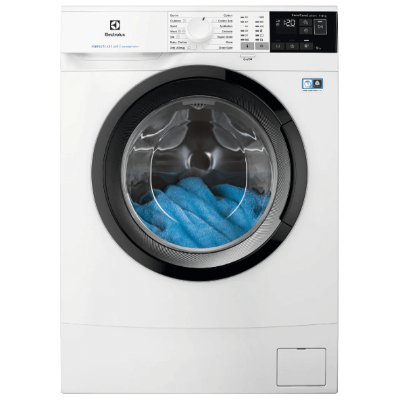 Electrolux EW6S4603BM Compact Washing Machine with Vapour Function 6kg 1000rpm