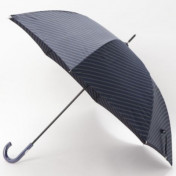 FLOATUS 65cm Water Repellent Umbrella - Green Stripes Deep Blue