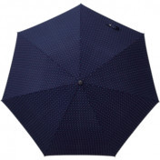 FLOATUS 58cm Water Repellent Umbrella - Colored Square Dots Navy