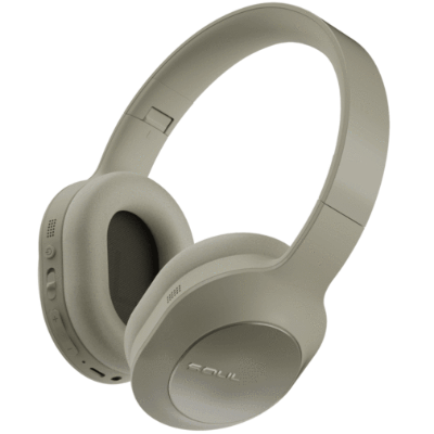 Soul Emotion Max Active Noise Cancelling Wireless Over-Ear Headphones - Beige SE62BG