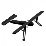 Momax Fold Stand Portable Tablet & Laptop Stand - Black KH2