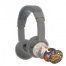 Onanoff BuddyPhones Play+ Bluetooth Children Headphones - Gray