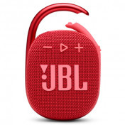 JBL Clip 4 Ultra-portable Waterproof Speaker - Red