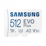 Samsung EVO Plus MicroSDXC 512GB microSD cards with Adapter (130MB/s) MB-MC512KA