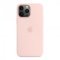 Apple iPhone 13 Pro Max Silicone Case with MagSafe - Chalk Pink MM2R3FE/A