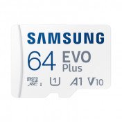 Samsung EVO Plus MicroSDXC 64GB microSD cards with Adapter (130MB/s) MB-MC64KA