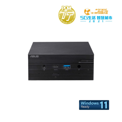 Asus miniPC Ryzen 5 5500U/8GB/512GB Mini Desktop Computer - Black PN51-E1-R58G512
