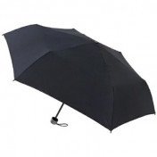 FLOATUS 55cm Ultra Water-Repellent Wind Resistant Umbrella - Black