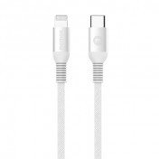 MOMAX DL51 MFi Certified 1.2m 120cm Elite-Link Lightning to USB-C Type-C PD Charging Data Cable Data Power Cord White