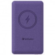 Verbatim MagSafe 5000mAh Battery - Purple 66767