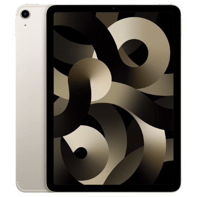 Apple iPad Air (5th Gen) 10.9" 64GB Wi-Fi + Cellular - Starlight MM6V3ZP/A