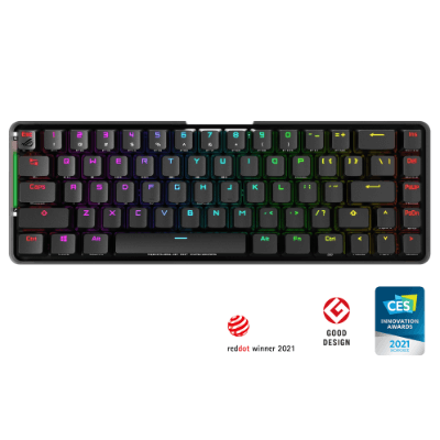 ASUS ROG Falchion NX 65% Wireless Mechanical Gaming Keyboard - Red Switch 90MP01Y6-BKUA00