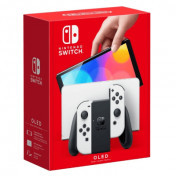 Nintendo Switch Game Console (OLED) - White HEG-S-KAAAA-HKG (Bundle With Ring Fit Adventure HAC-R-AL3PA-CHT)